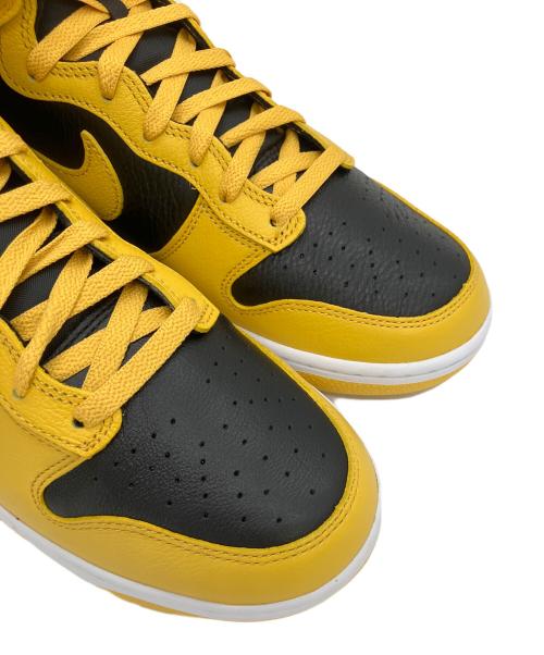 NIKE（ナイキ）NIKE (ナイキ) wu-tang clan (ウータンクラン) ハイカットスニーカー イエロー サイズ:27.5cmの古着・服飾アイテム