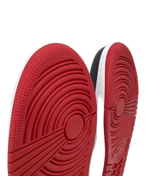 NIKE（ナイキ）NIKE (ナイキ) AIR JORDAN1　スニーカー レッド サイズ:27.5cm 未使用品の古着・服飾アイテム
