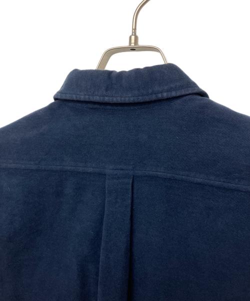STONE ISLAND（ストーンアイランド）STONE ISLAND (ストーンアイランド) モールスキンシャツ　長袖シャツ ネイビー サイズ:Sの古着・服飾アイテム