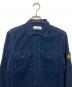 STONE ISLAND (ストーンアイランド) モールスキンシャツ　長袖シャツ ネイビー サイズ:S：28000円