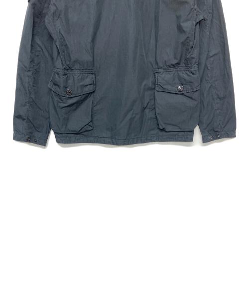 STONE ISLAND（ストーンアイランド）STONE ISLAND (ストーンアイランド) ジップフロントオーバーシャツ ブラック サイズ:Sの古着・服飾アイテム