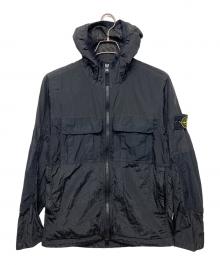 STONE ISLAND（ストーンアイランド）の古着「NYLON METAL WATRO RIPSTOP BLOUSON　ジャケット」｜ブラック
