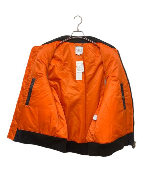 KATHARINE HAMNETT（キャサリンハムネット）KATHARINE HAMNETT (キャサリンハムネット) レザー切替　ジャケット ブラック サイズ:38の古着・服飾アイテム