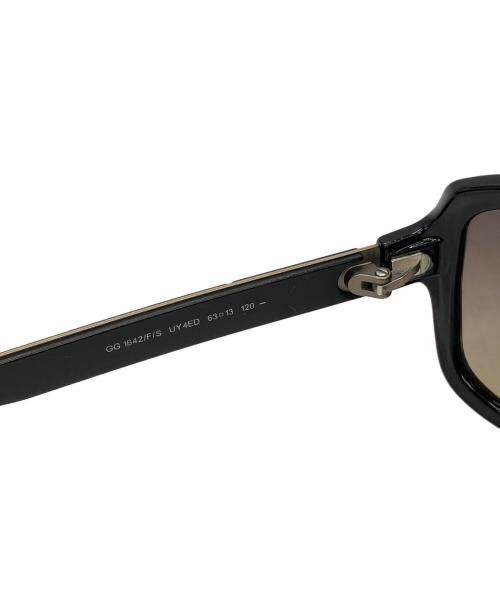 GUCCI（グッチ）GUCCI (グッチ) GG1642　サングラス ブラック サイズ:63□13 120の古着・服飾アイテム