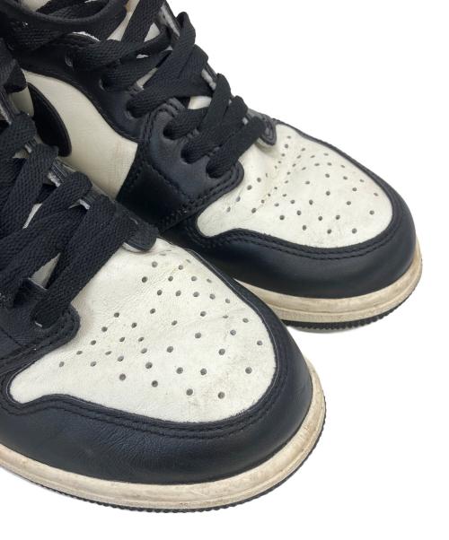 NIKE（ナイキ）NIKE (ナイキ) Air Jordan 1 High OG　ハイカットスニーカー ホワイト×ブラック サイズ: 26.5cmの古着・服飾アイテム