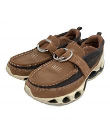 MIZUNO（ミズノ）の古着「SETSUMASA KOBAYASHI × Mizuno Wave Prophecy Ring Moc "Brown/Off White"　スニーカー」｜ブラウン