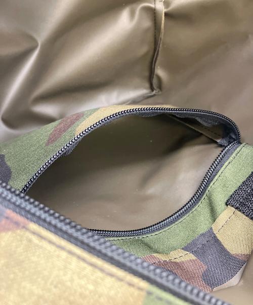 Herve Chapelier（エルベシャプリエ）Herve Chapelier (エルベシャプリエ) ナイロン舟型ショルダー　バッグ グリーンの古着・服飾アイテム