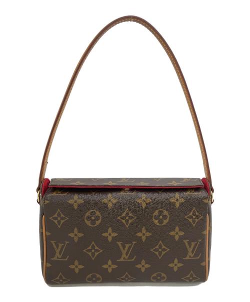 LOUIS VUITTON（ルイ ヴィトン）LOUIS VUITTON (ルイ ヴィトン) モノグラム　レシタル　ショルダーバッグ ブラウンの古着・服飾アイテム