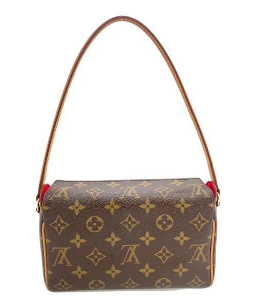LOUIS VUITTON（ルイ ヴィトン）LOUIS VUITTON (ルイ ヴィトン) モノグラム　レシタル　ショルダーバッグ ブラウンの古着・服飾アイテム