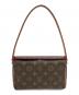 LOUIS VUITTON（ルイ ヴィトン）の古着「モノグラム　レシタル　ショルダーバッグ」｜ブラウン