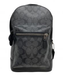 COACH（コーチ）の古着「2853 シグネチャー ショルダーバッグ」｜ブラック
