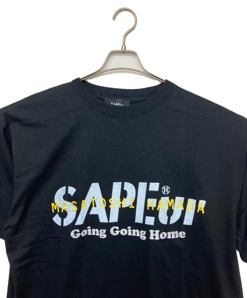 SAPEur（サプール）SAPEur (サプール) 半袖カットソー ブラック サイズ:XL 未使用品の古着・服飾アイテム