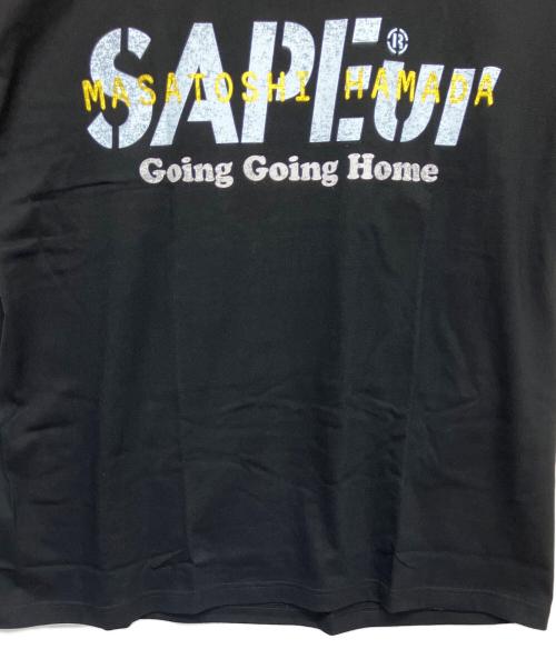 SAPEur（サプール）SAPEur (サプール) 半袖カットソー ブラック サイズ:XL 未使用品の古着・服飾アイテム