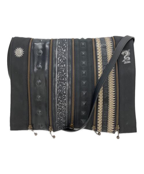 Jean Paul GAULTIER（ジャンポールゴルチェ）Jean Paul GAULTIER (ジャンポールゴルチェ) ショルダーバッグ ブラックの古着・服飾アイテム