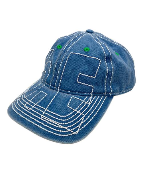 b.Eautiful（ビービューティフル）B.EAUTIFUL (ビービューティフル) VAPOL 6PANEL　キャップ インディゴの古着・服飾アイテム