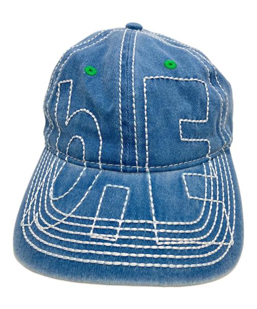 b.Eautiful（ビービューティフル）B.EAUTIFUL (ビービューティフル) VAPOL 6PANEL　キャップ インディゴの古着・服飾アイテム
