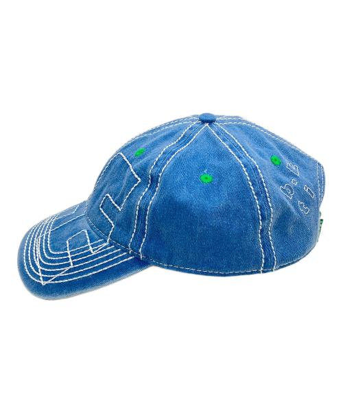 b.Eautiful（ビービューティフル）B.EAUTIFUL (ビービューティフル) VAPOL 6PANEL　キャップ インディゴの古着・服飾アイテム