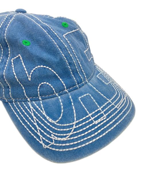 b.Eautiful（ビービューティフル）B.EAUTIFUL (ビービューティフル) VAPOL 6PANEL　キャップ インディゴの古着・服飾アイテム