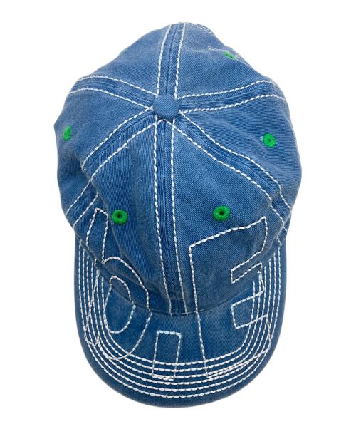 b.Eautiful（ビービューティフル）B.EAUTIFUL (ビービューティフル) VAPOL 6PANEL　キャップ インディゴの古着・服飾アイテム