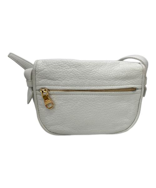 LOEWE（ロエベ）LOEWE (ロエベ) ヘリテージ　ショルダーバッグ ホワイトの古着・服飾アイテム
