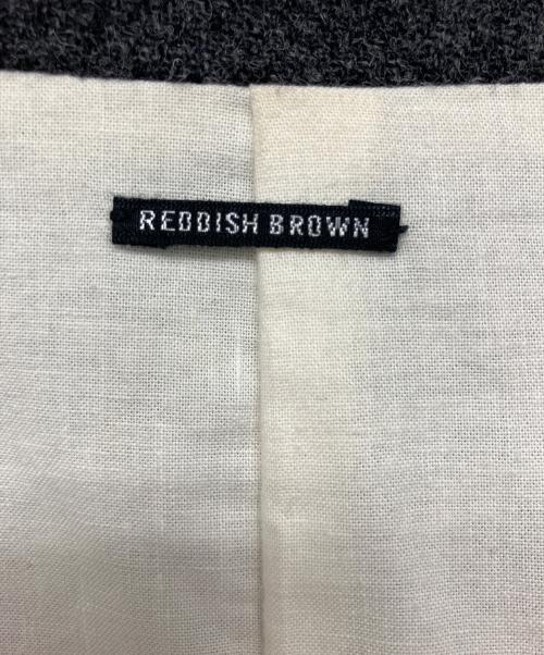 REDDISH BROWN（レディッシュ ブラウン）REDDISH BROWN (レディッシュ ブラウン) ウールジャケット グレー サイズ:Mの古着・服飾アイテム
