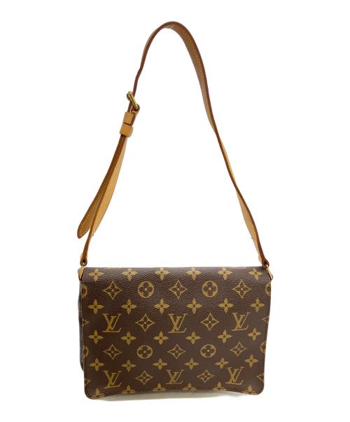 LOUIS VUITTON（ルイ ヴィトン）LOUIS VUITTON (ルイ ヴィトン) モノグラム　ミュゼットタンゴ ショートストラップ　ショルダーバッグ ブラウンの古着・服飾アイテム