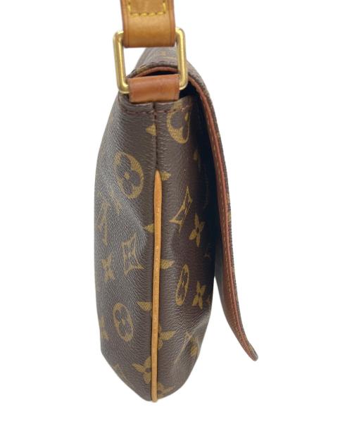 LOUIS VUITTON（ルイ ヴィトン）LOUIS VUITTON (ルイ ヴィトン) モノグラム　ミュゼットタンゴ ショートストラップ　ショルダーバッグ ブラウンの古着・服飾アイテム