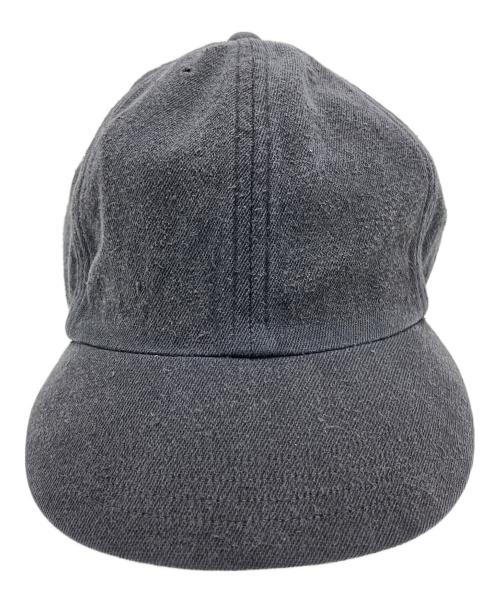COMOLI（コモリ）COMOLI (コモリ) B01-07003　シルクネップ キャップ ブラック サイズ:58の古着・服飾アイテム