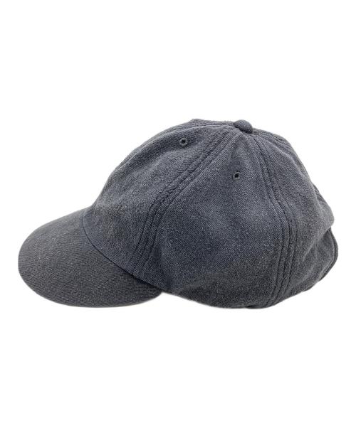 COMOLI（コモリ）COMOLI (コモリ) B01-07003　シルクネップ キャップ ブラック サイズ:58の古着・服飾アイテム
