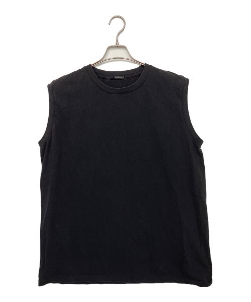 COMOLI（コモリ）COMOLI (コモリ) Z01-05011　ノースリーブカットソー ブラック サイズ:4の古着・服飾アイテム