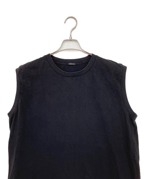 COMOLI（コモリ）COMOLI (コモリ) Z01-05011　ノースリーブカットソー ブラック サイズ:4の古着・服飾アイテム