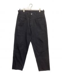 COMOLI（コモリ）の古着「C03-03005　25AW 　デニムパンツ」｜ブラック