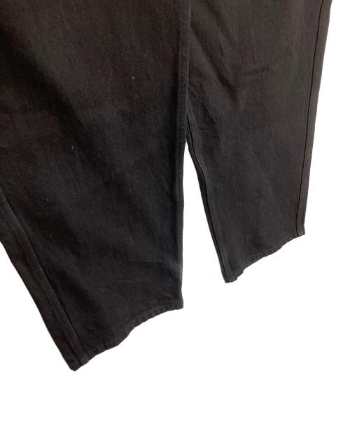 COMOLI（コモリ）COMOLI (コモリ) C03-03005　25AW 　デニムパンツ ブラック サイズ:３の古着・服飾アイテム