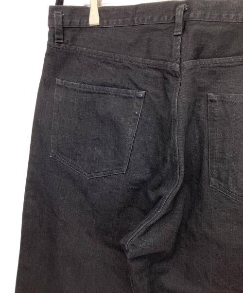 COMOLI（コモリ）COMOLI (コモリ) C03-03005　25AW 　デニムパンツ ブラック サイズ:３の古着・服飾アイテム