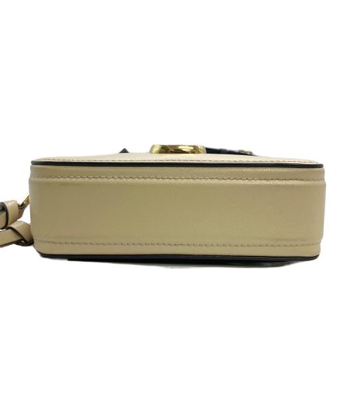 MARC JACOBS（マークジェイコブス）MARC JACOBS (マークジェイコブス) ショルダーバッグ ベージュ×ブラックの古着・服飾アイテム