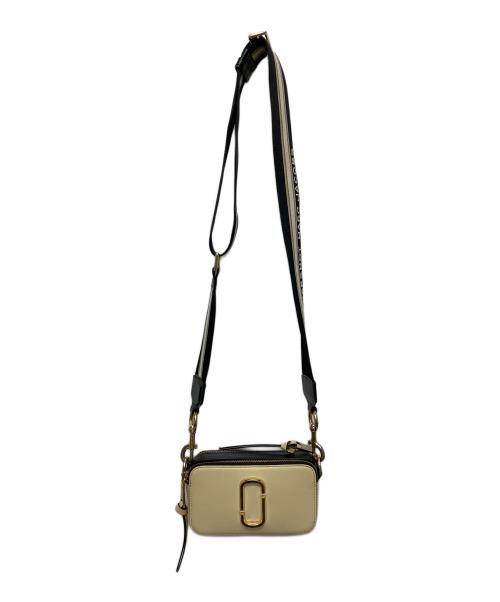 MARC JACOBS（マークジェイコブス）MARC JACOBS (マークジェイコブス) ショルダーバッグ ベージュ×ブラックの古着・服飾アイテム