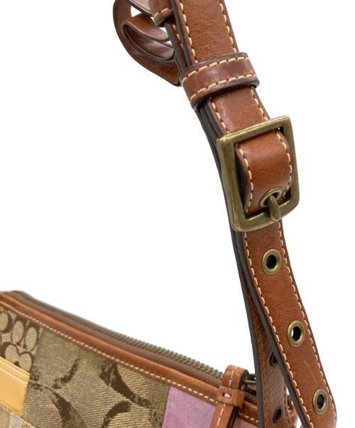COACH（コーチ）COACH (コーチ) パッチワークショルダーポーチ マルチカラーの古着・服飾アイテム