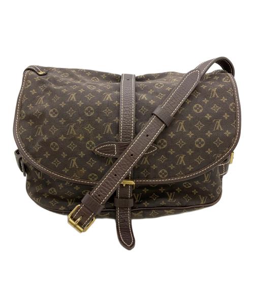 LOUIS VUITTON（ルイ ヴィトン）LOUIS VUITTON (ルイ ヴィトン) モノグラム・ミニ・ラン ショルダーバッグ ブラウンの古着・服飾アイテム