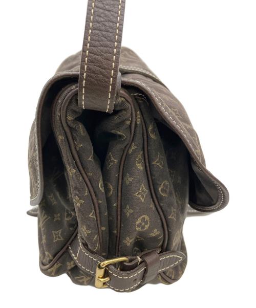LOUIS VUITTON（ルイ ヴィトン）LOUIS VUITTON (ルイ ヴィトン) モノグラム・ミニ・ラン ショルダーバッグ ブラウンの古着・服飾アイテム