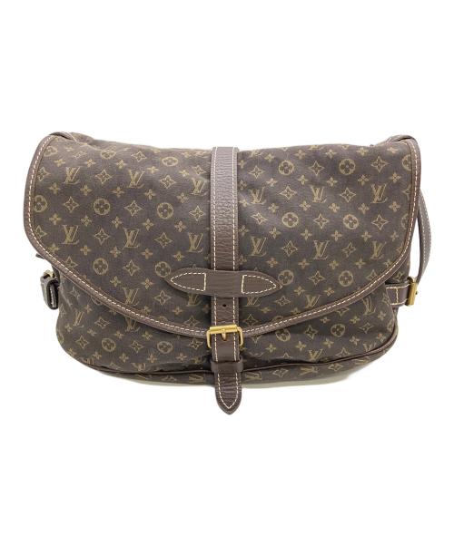 LOUIS VUITTON（ルイ ヴィトン）LOUIS VUITTON (ルイ ヴィトン) モノグラム・ミニ・ラン ショルダーバッグ ブラウンの古着・服飾アイテム