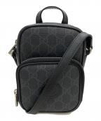 GUCCIグッチ）の古着「GG ショルダーバッグ」｜ブラック