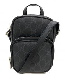 GUCCI（グッチ）の古着「GG ショルダーバッグ」｜ブラック