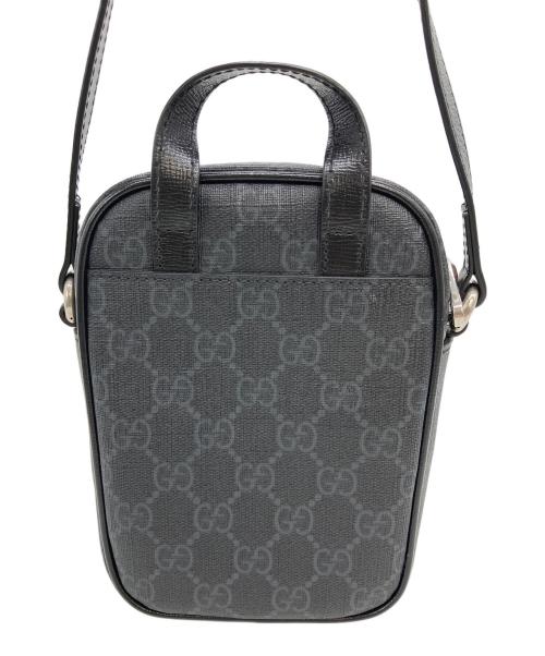 GUCCI（グッチ）GUCCI (グッチ) GG ショルダーバッグ ブラックの古着・服飾アイテム