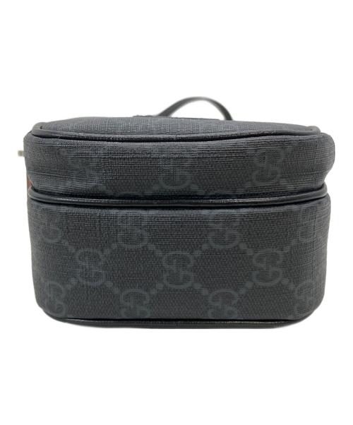 GUCCI（グッチ）GUCCI (グッチ) GG ショルダーバッグ ブラックの古着・服飾アイテム