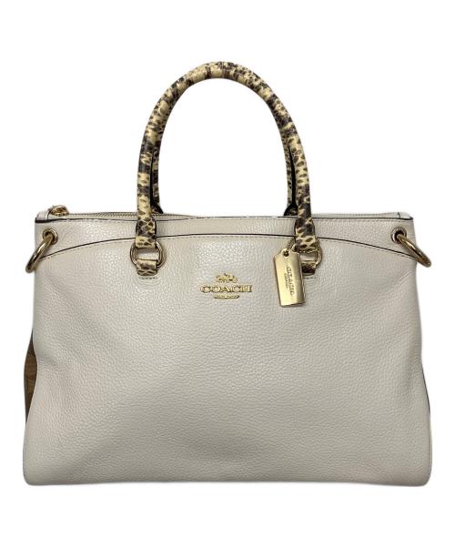 COACH（コーチ）COACH (コーチ) F76642　トートバッグ ホワイトの古着・服飾アイテム