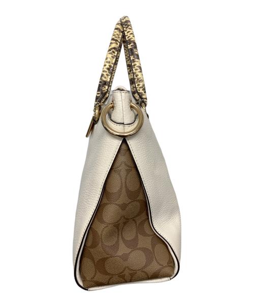 COACH（コーチ）COACH (コーチ) F76642　トートバッグ ホワイトの古着・服飾アイテム