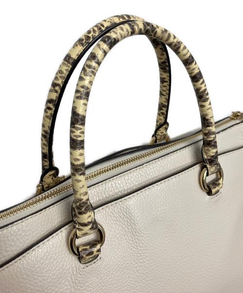 COACH（コーチ）COACH (コーチ) F76642　トートバッグ ホワイトの古着・服飾アイテム