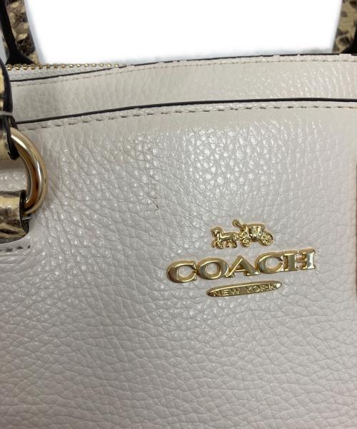 COACH（コーチ）COACH (コーチ) F76642　トートバッグ ホワイトの古着・服飾アイテム