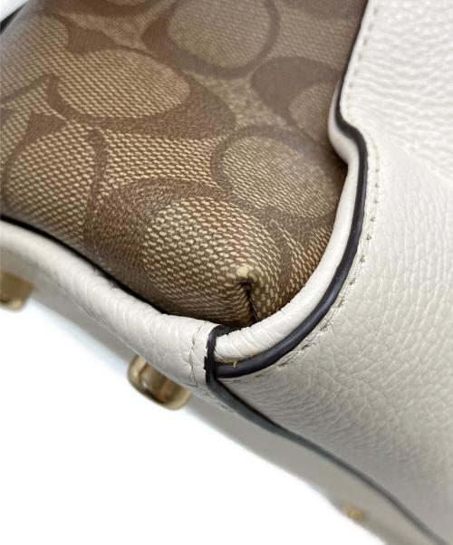 COACH（コーチ）COACH (コーチ) F76642　トートバッグ ホワイトの古着・服飾アイテム