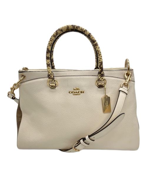 COACH（コーチ）COACH (コーチ) F76642　トートバッグ ホワイトの古着・服飾アイテム